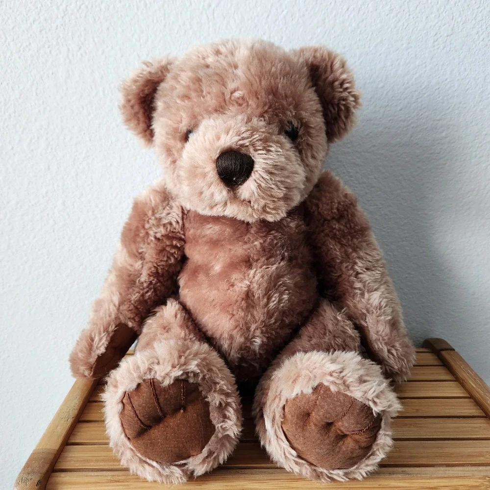 Hometown Products Soft Brown Bear Plush Stuffed Animal Sitting Traditional‎